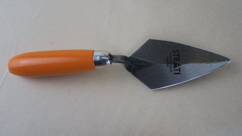 Load image into Gallery viewer, Forged trowel Pi2, lozenge shape WOOD HANDLE

